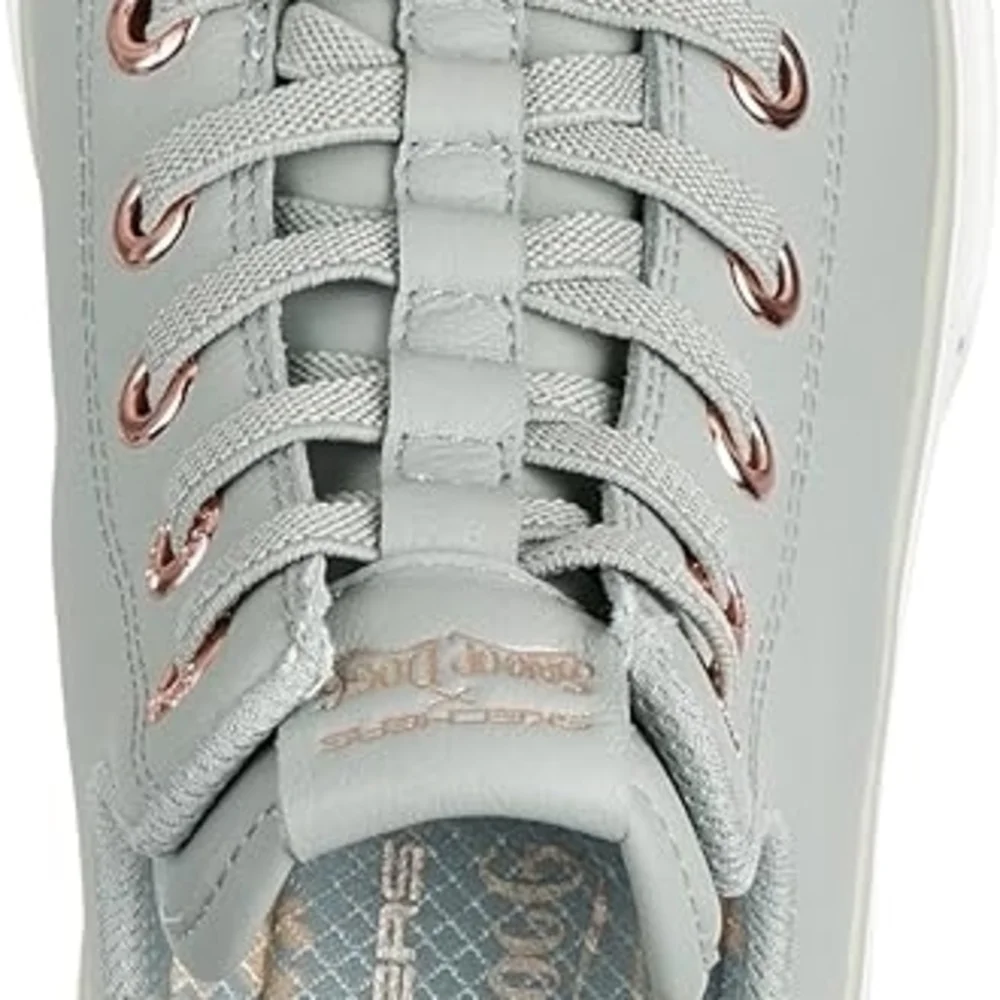 NWT! Skechers x Snoop Dogg Slip-Ins Sage Green Platform Sneakers ✨ Rose Gold • - Picture 4 of 8